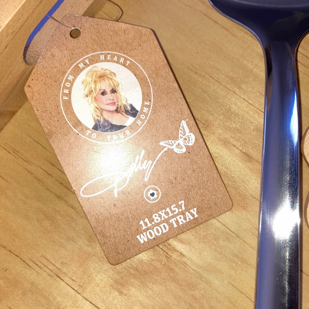 Dolly Collection Butterfly Cheese Board and Knife Set, Serving tray - Picture 4 of 5